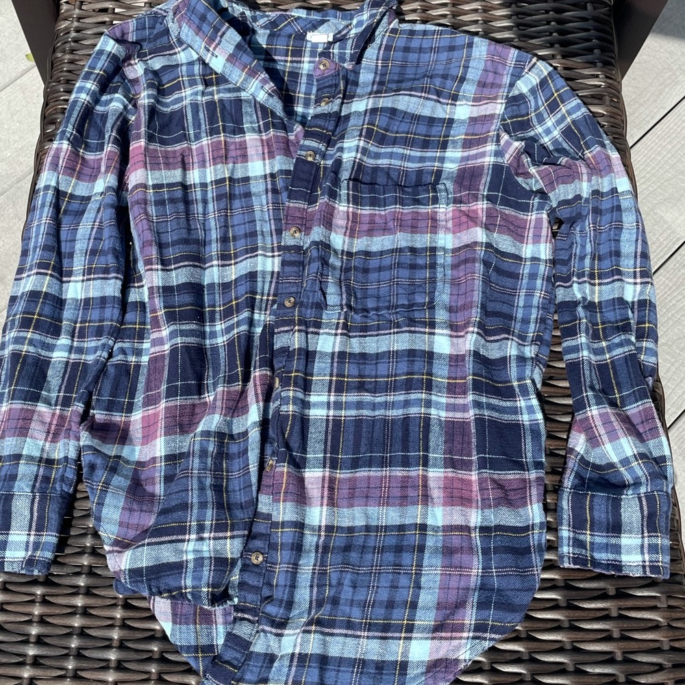 AERIE OVERSIZED FLANNEL